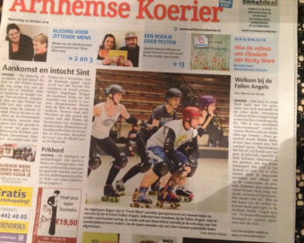 Afbeelding voor In de krant en op tv!