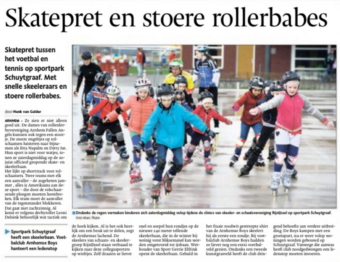 Afbeelding voor In de krant!